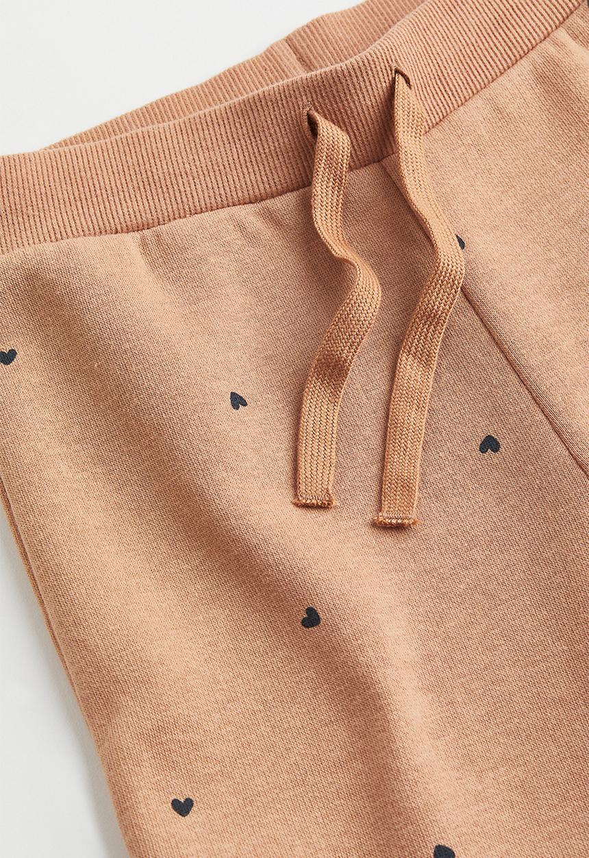 H&M - Joggers - beige/hearts 