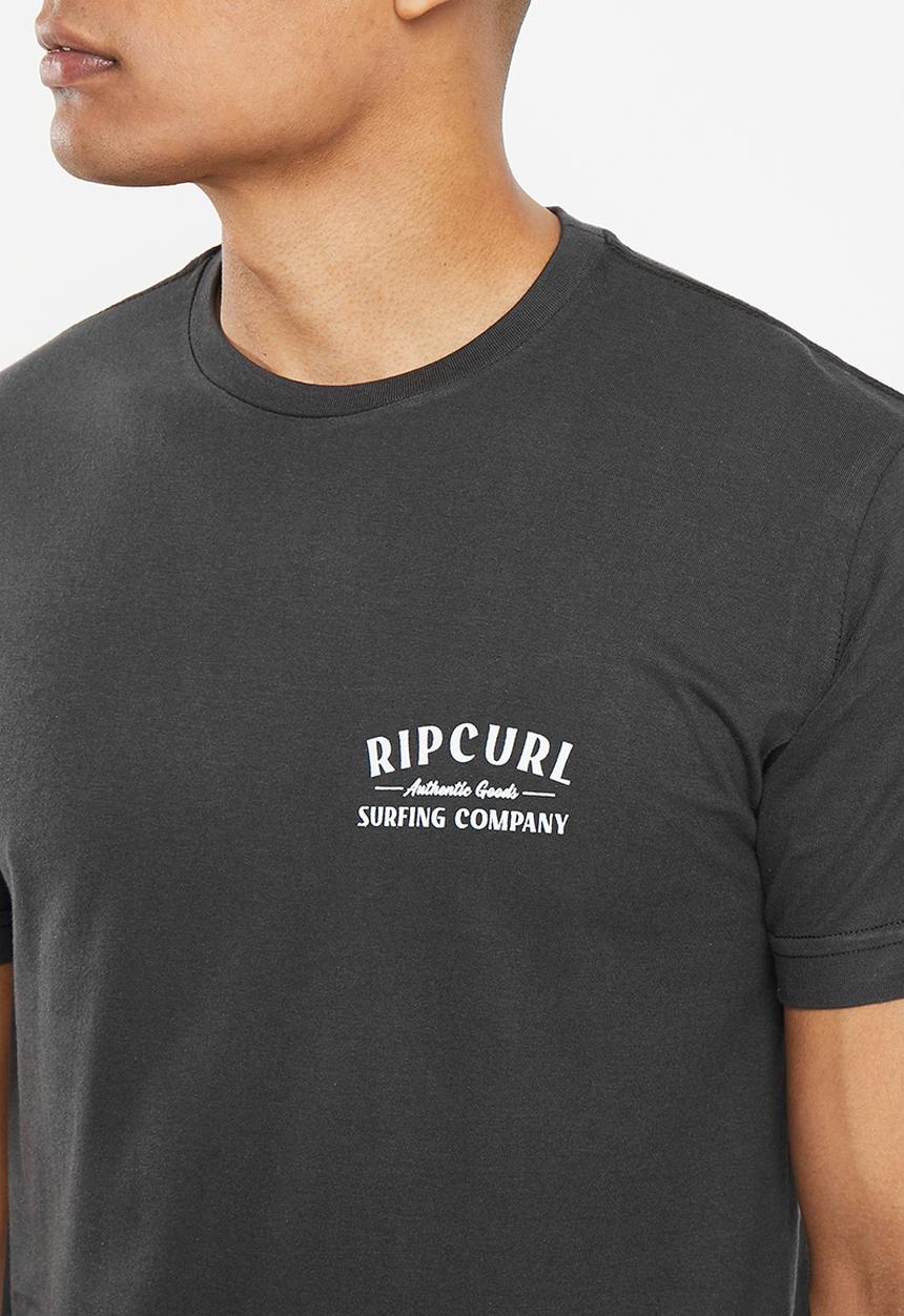 Rip Curl - Authentic goods tee - washed black