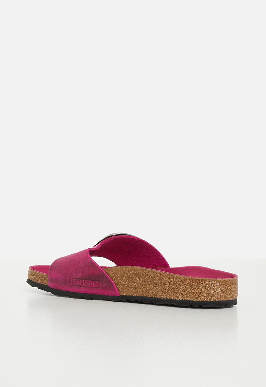 Birkenstock - Madrid big buckle oiled leather regular - festival fuchsia