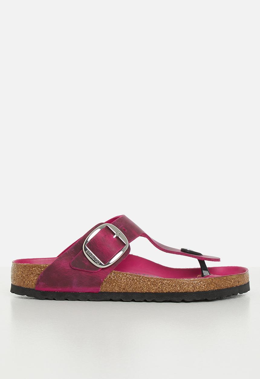 Birkenstock - Gizeh big buckle oiled leather regular - festival fuchsia