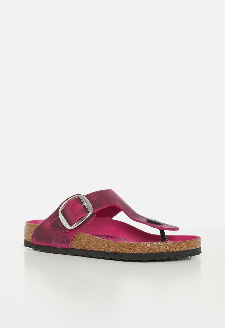 Birkenstock - Gizeh big buckle oiled leather regular - festival fuchsia