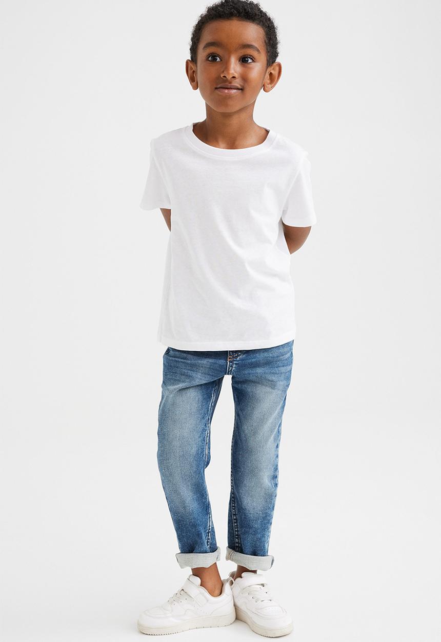 H&M - Relaxed fit super soft jeans - dark denim blue