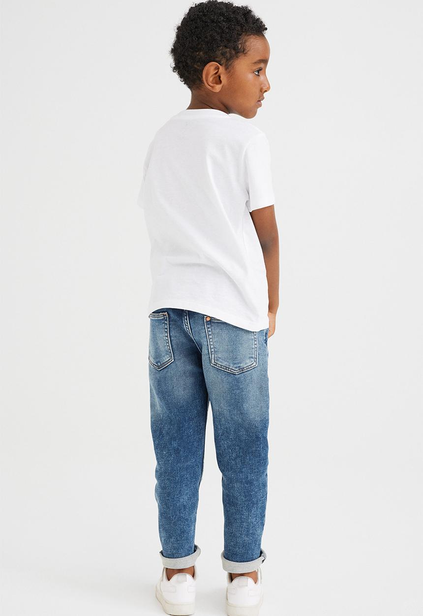 H&M - Relaxed fit super soft jeans - dark denim blue