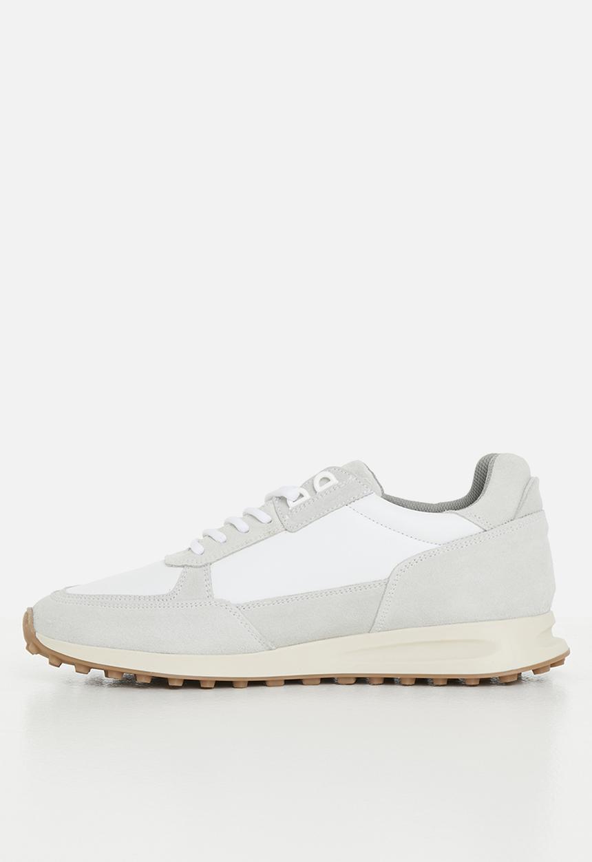 Lyle & Scott - Alder leather - white