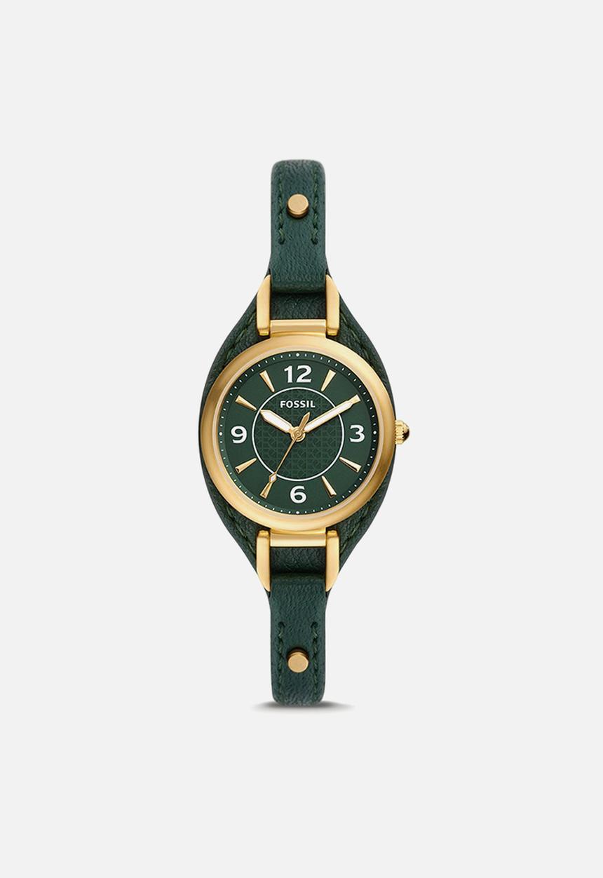 Fossil - Carlie - gold & green