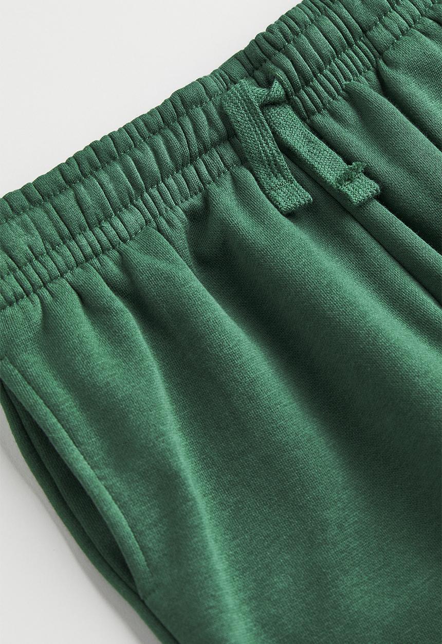 H&M - Printed joggers - green/portland