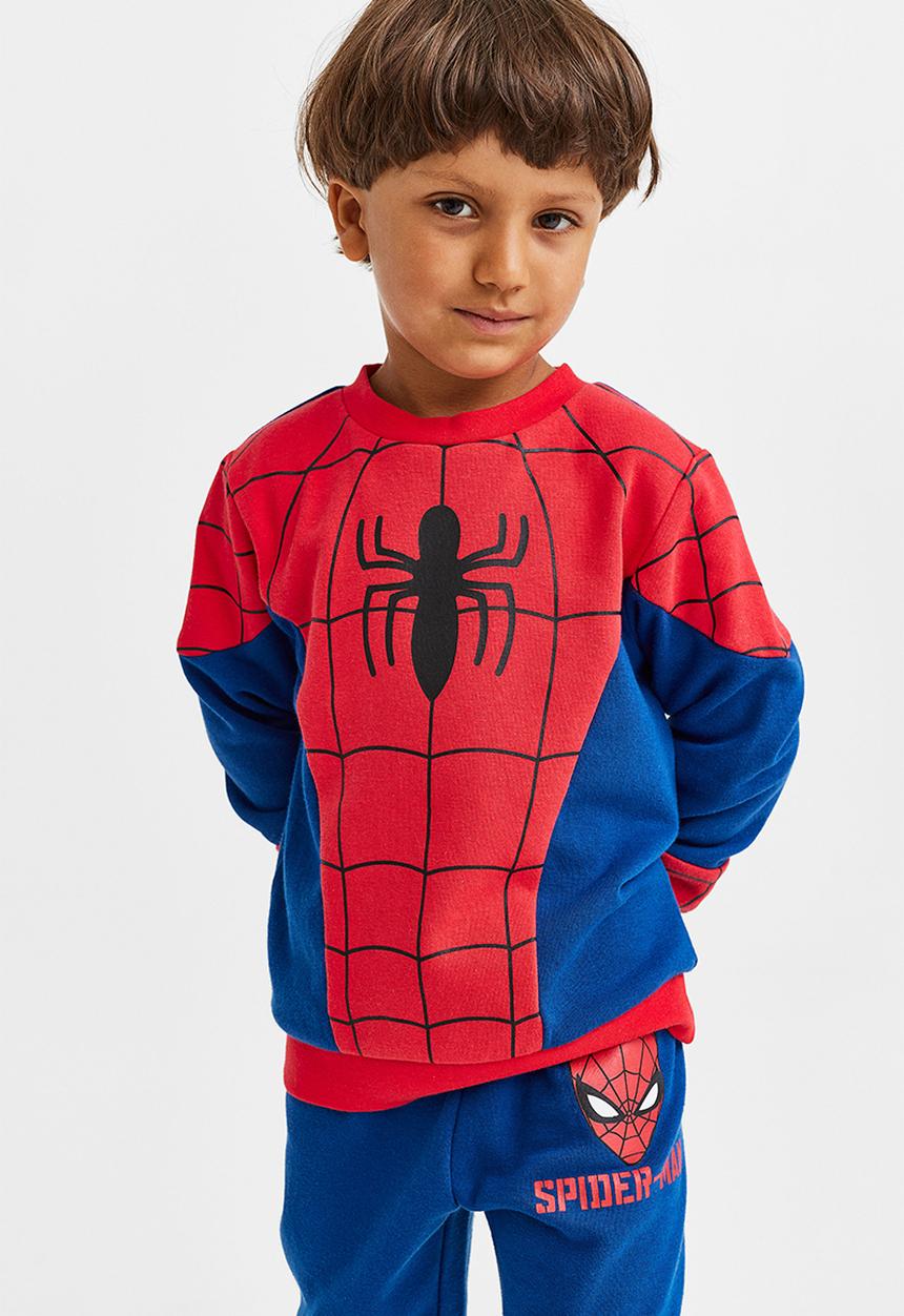 H&M - 2 Piece printed set - blue/spider-man