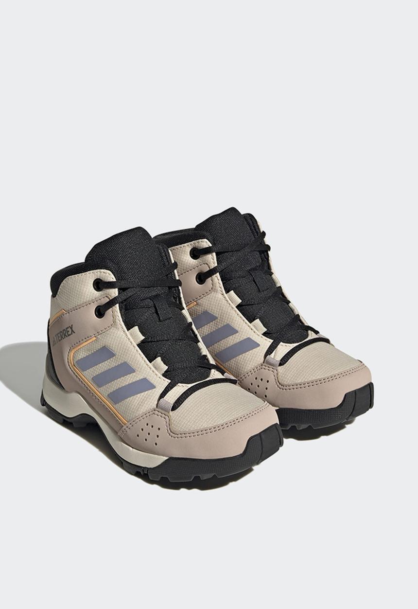 adidas Performance - Terrex hyperhiker mid k - sand strata/silver violet/acid orange
