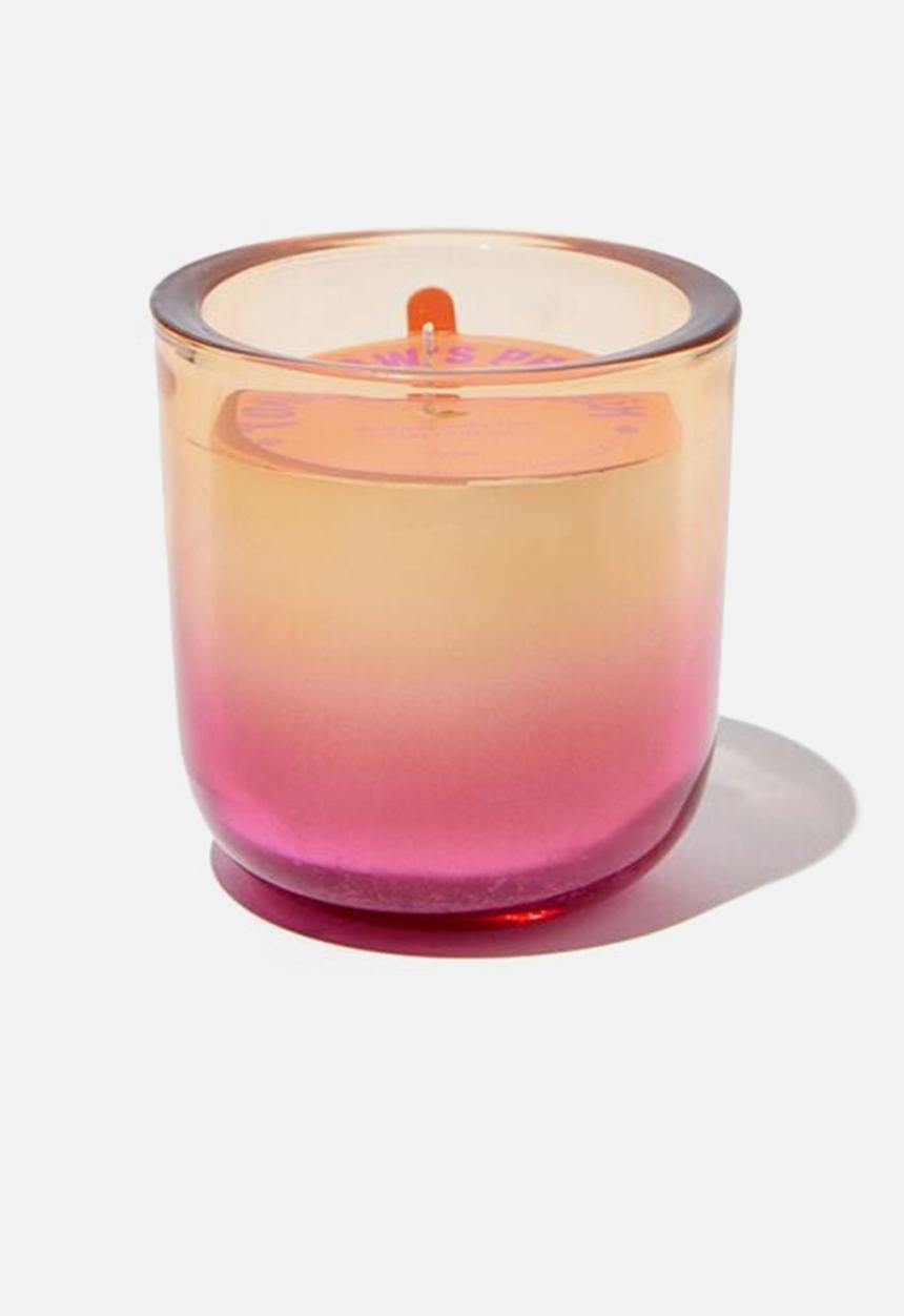 Typo - In the mood candle - neon orange & fuschia