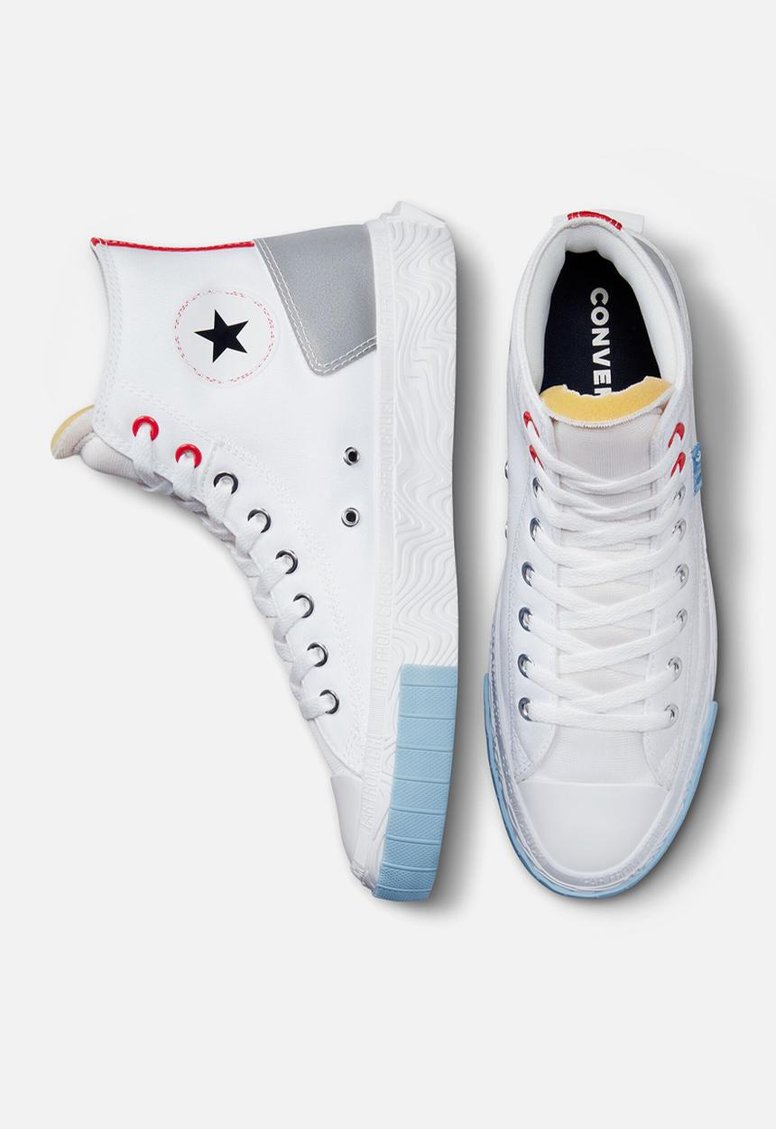 Converse - Chuck taylor alt star future metals - white/red/lt armory blue