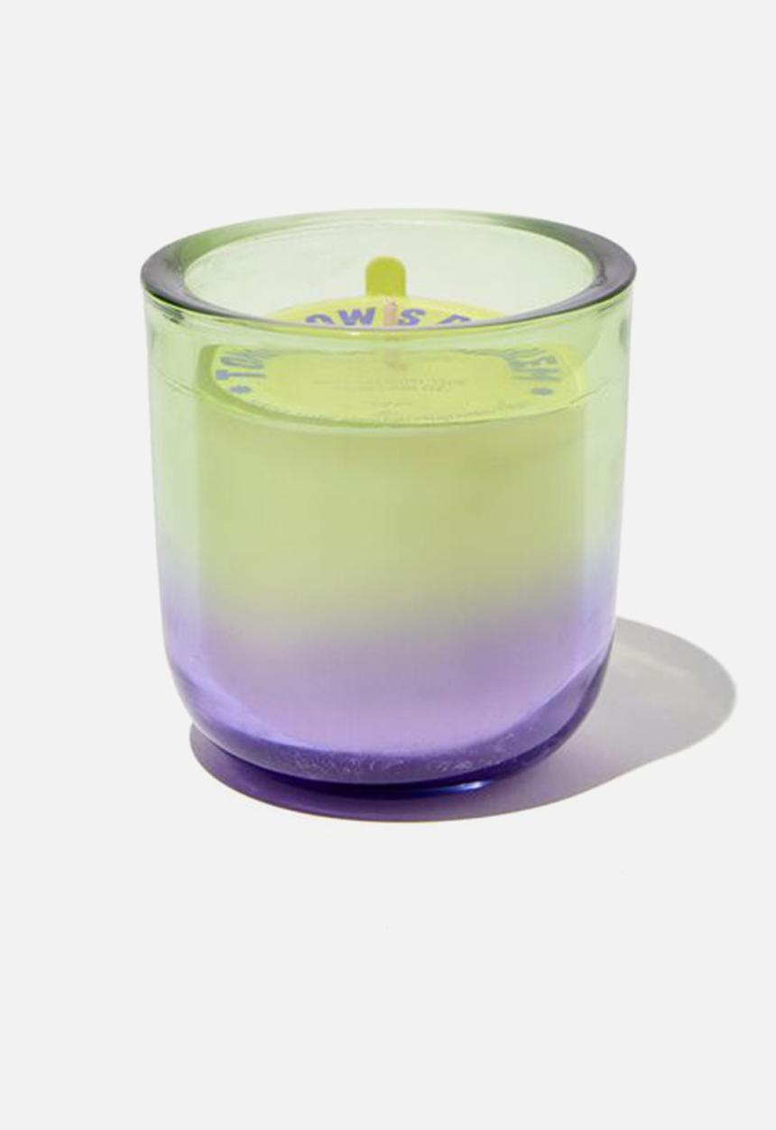 Typo - In the mood candle - soft lime & purple
