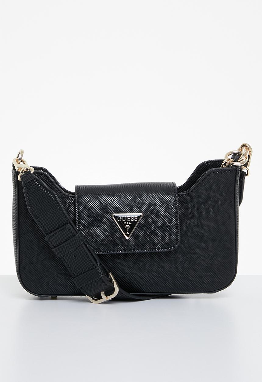 GUESS - Eco ivy top zip shoulder - black