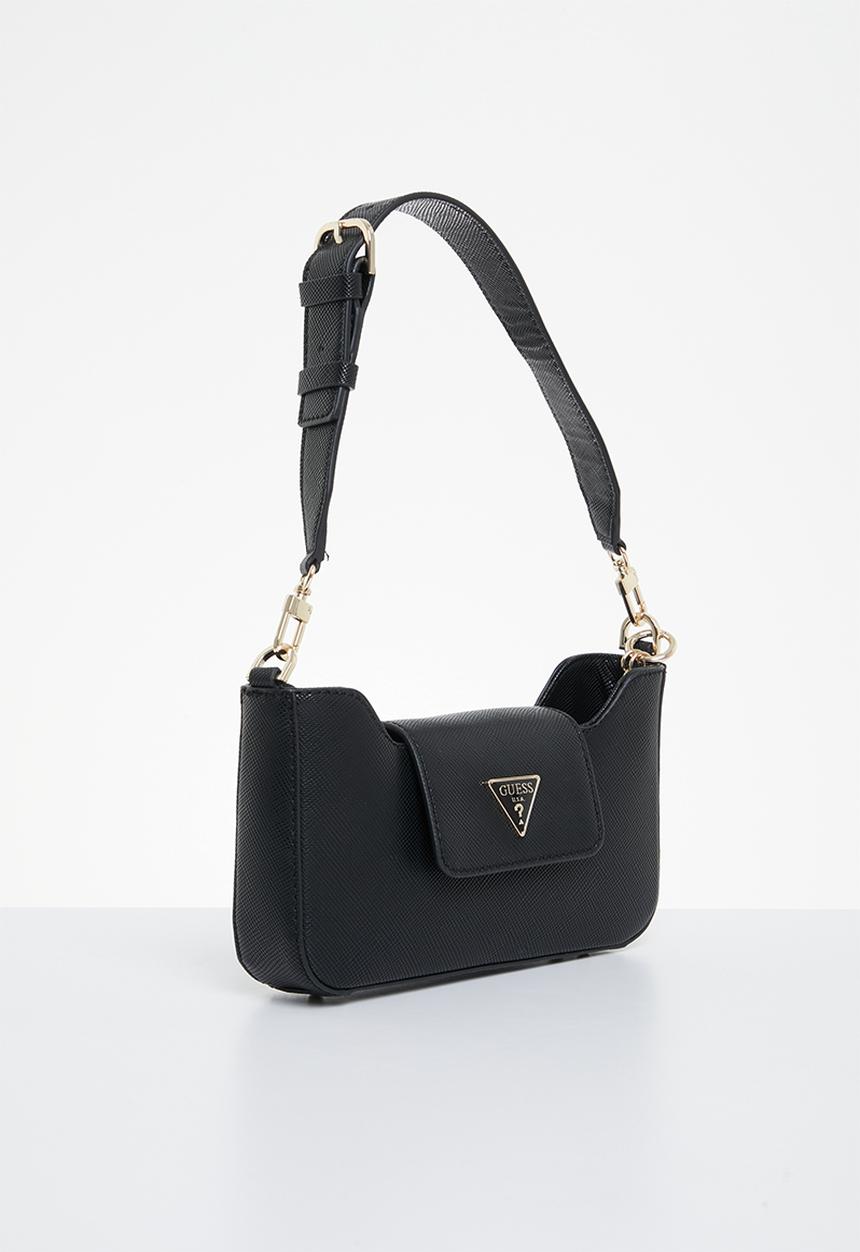 GUESS - Eco ivy top zip shoulder - black