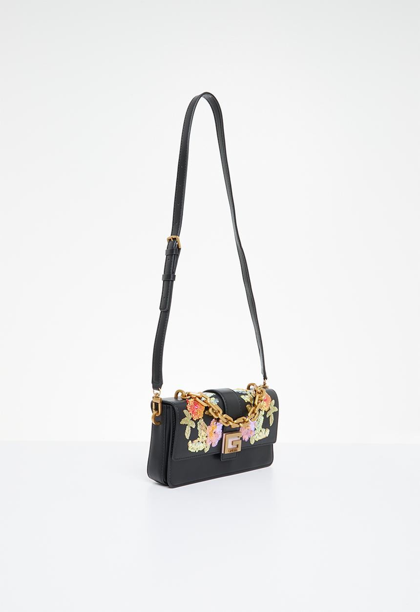 GUESS - Morada crossbody flap - black multi