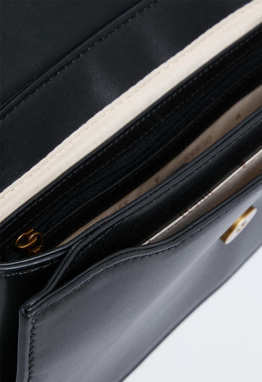 GUESS - Morada crossbody flap - black multi