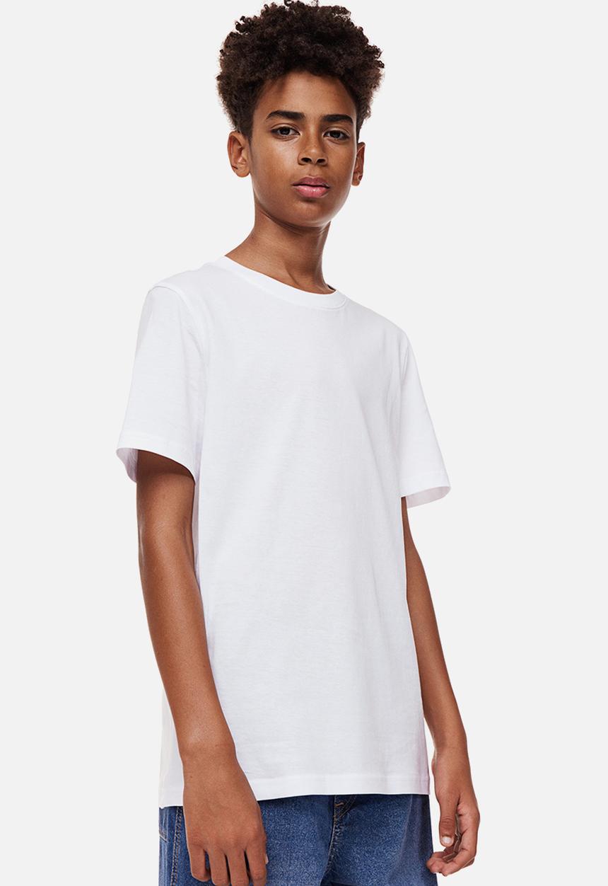 H&M - Cotton T-shirt - white