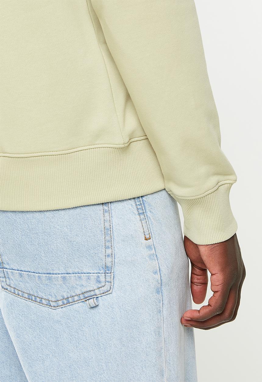 Calvin Klein - Seasonal monogram crew neck - wheat fields