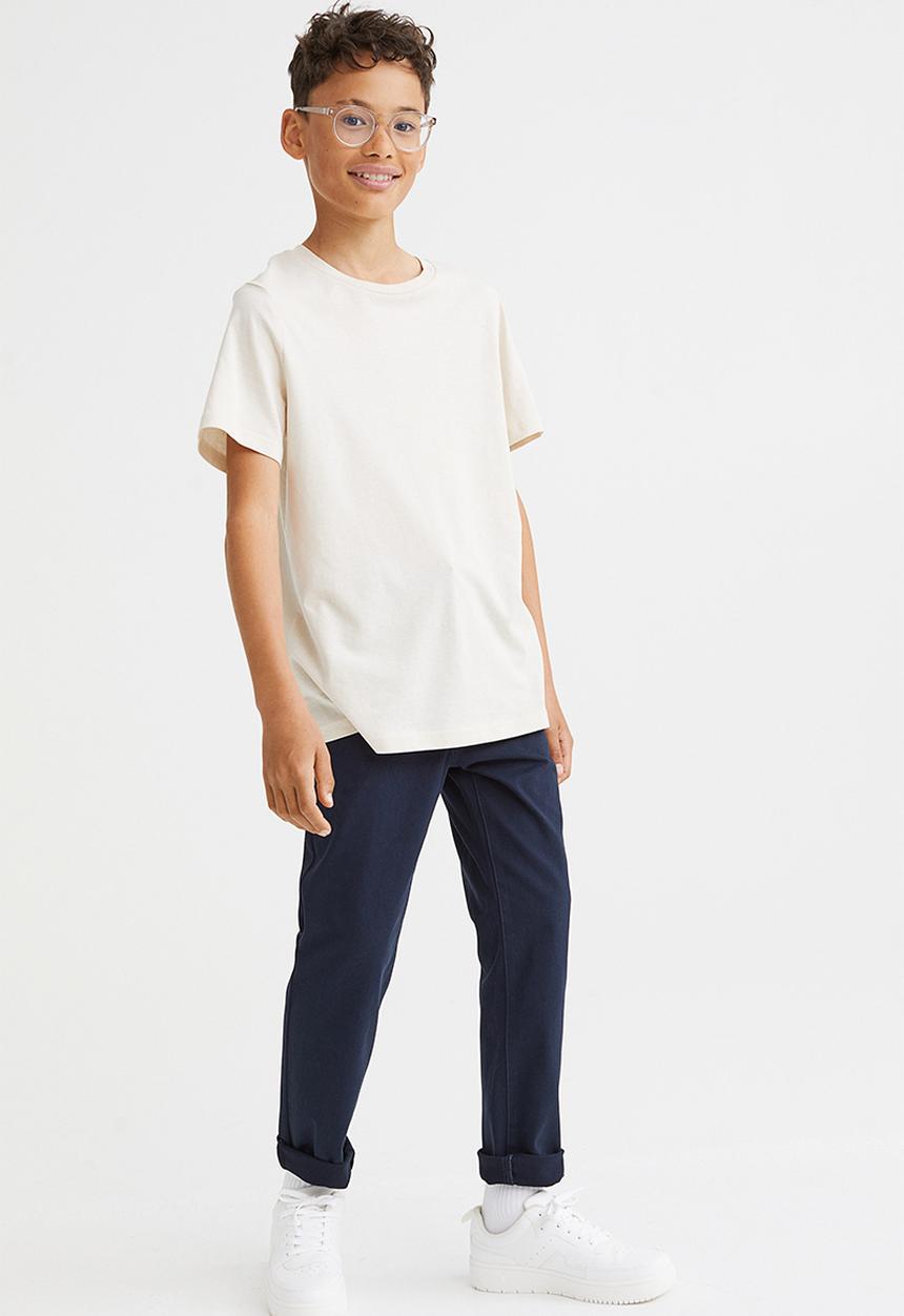 H&M - Slim fit chinos - dark blue
