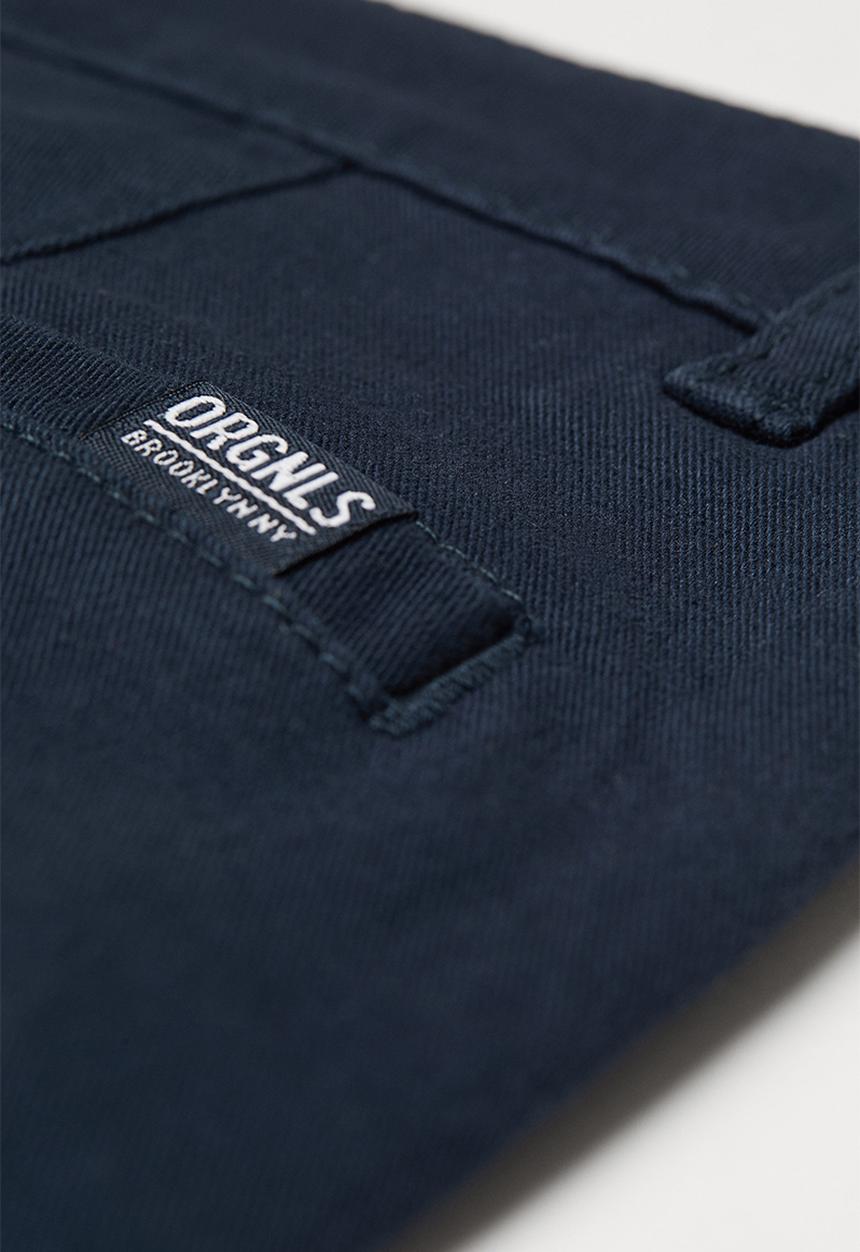 H&M - Slim fit chinos - dark blue