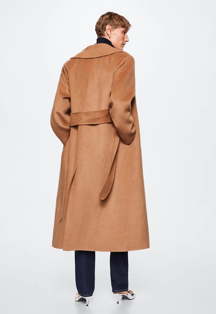 MANGO - Coat gabriela - medium brown