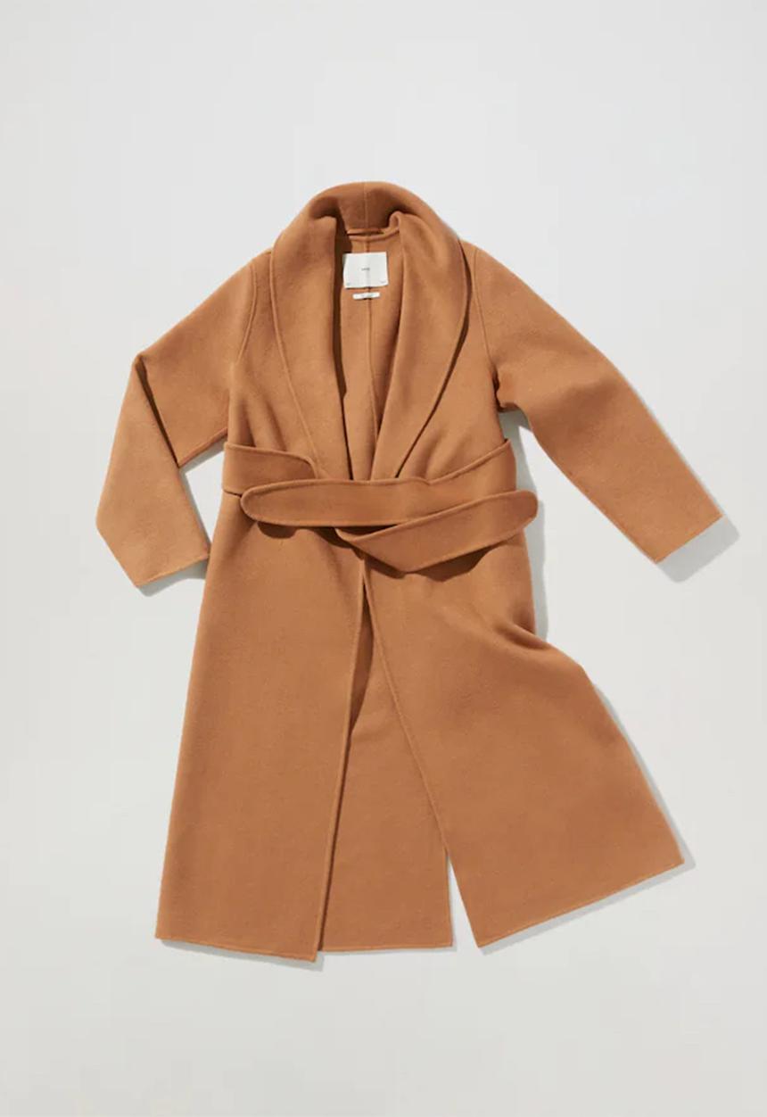 MANGO - Coat gabriela - medium brown