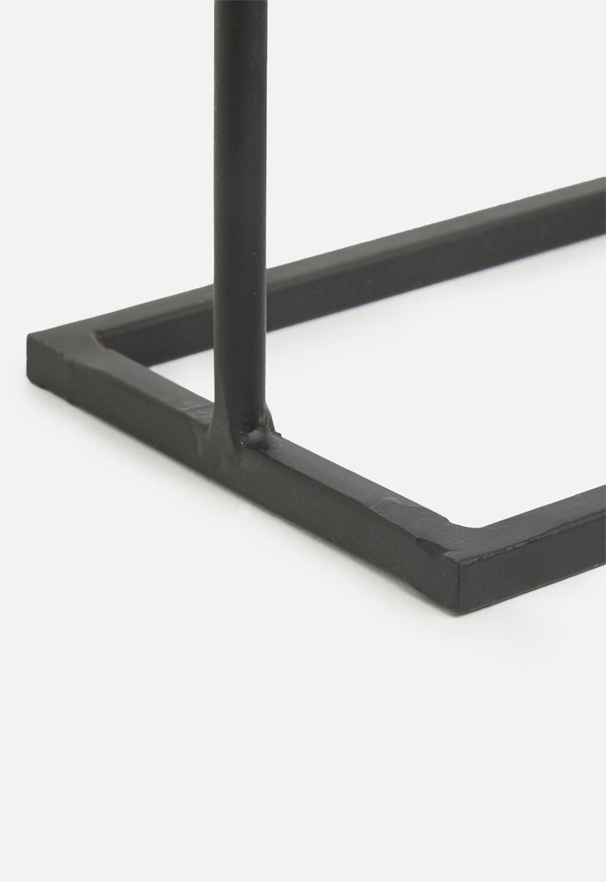 H&S - Tealight candle holder - black