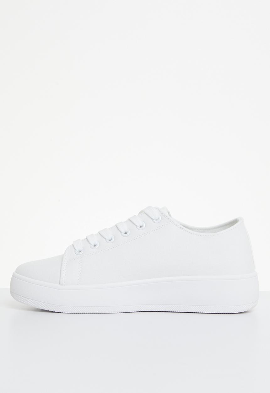 Superbalist - Anga platform sneaker - white