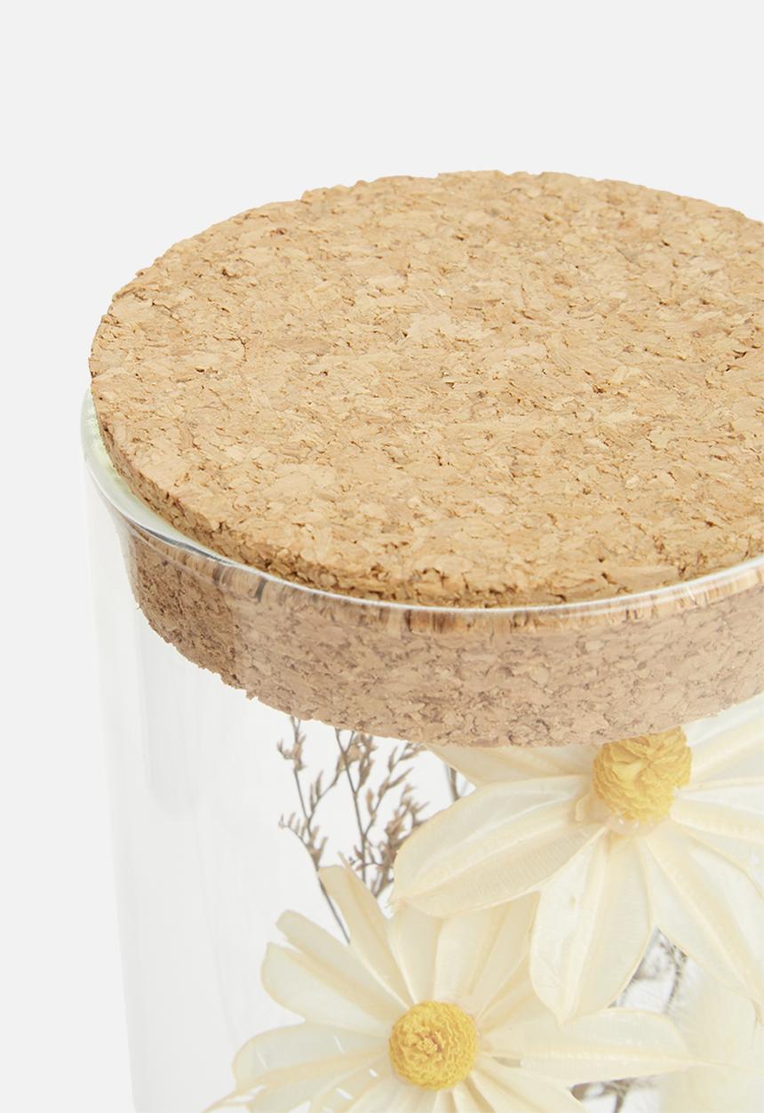 H&S - Dried flower in tube - White