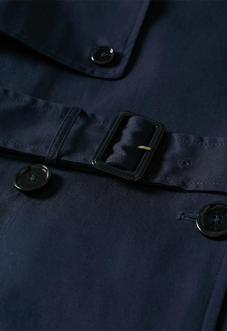 MANGO - Trenchcoat polana - navy