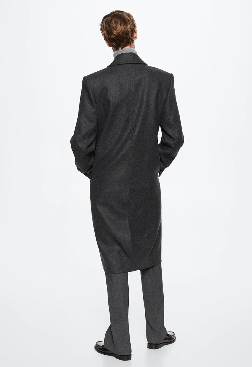 MANGO - Coat nirvana - grey