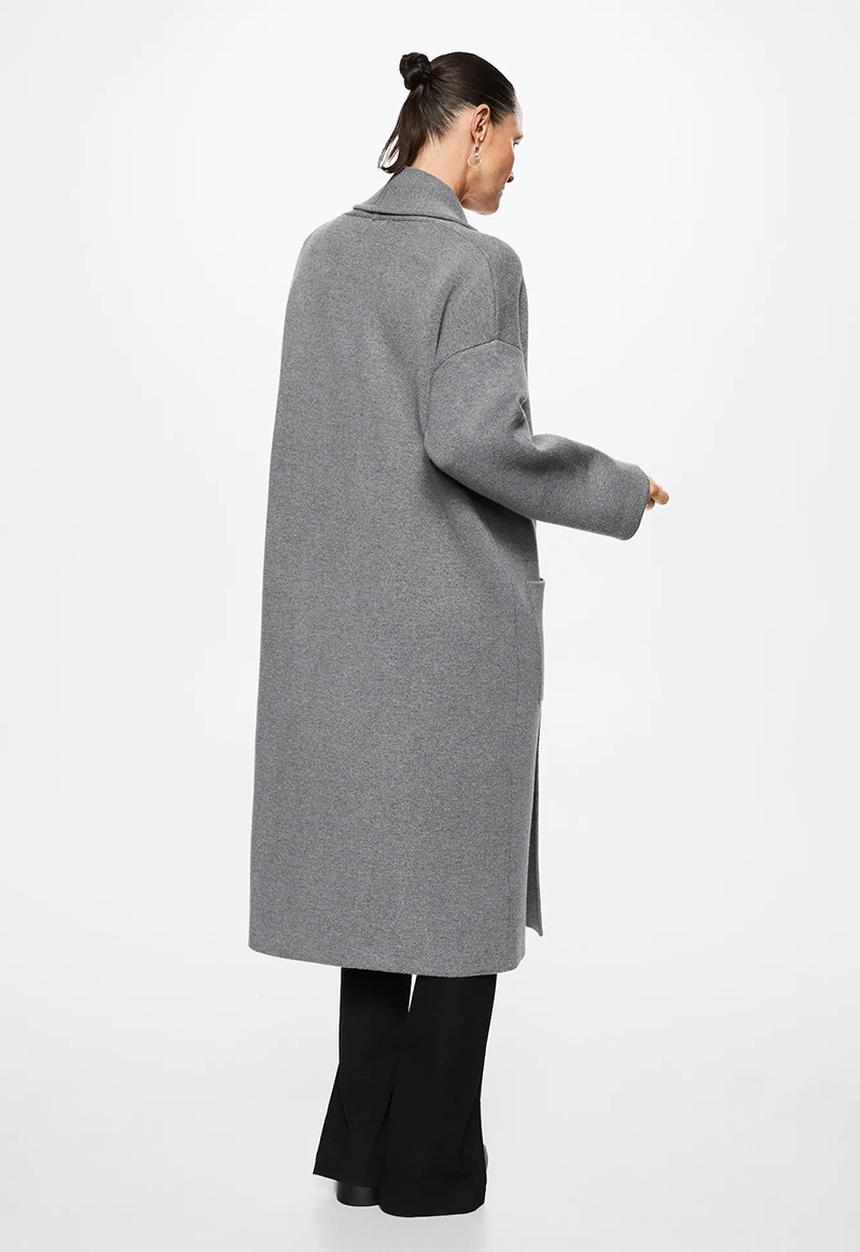 MANGO - Coat ringo - dark grey