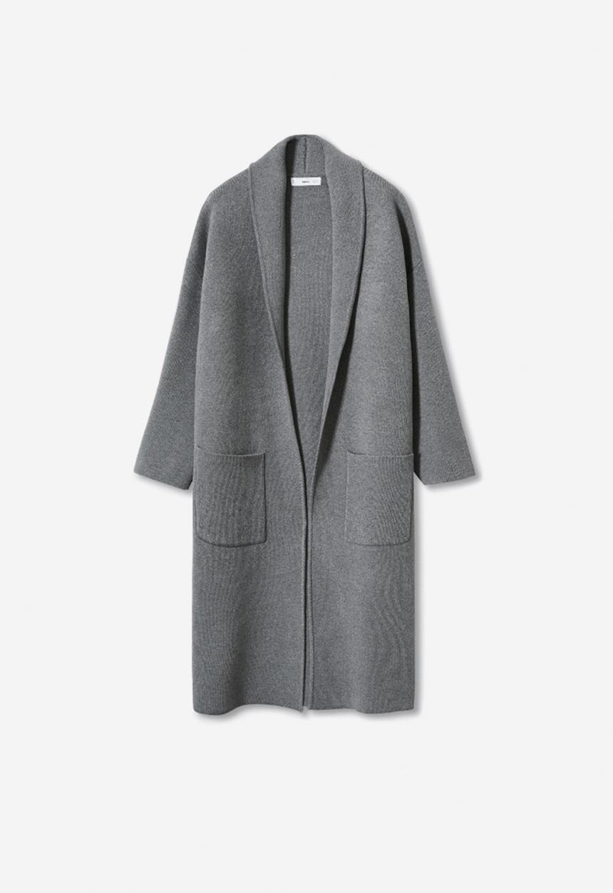 MANGO - Coat ringo - dark grey