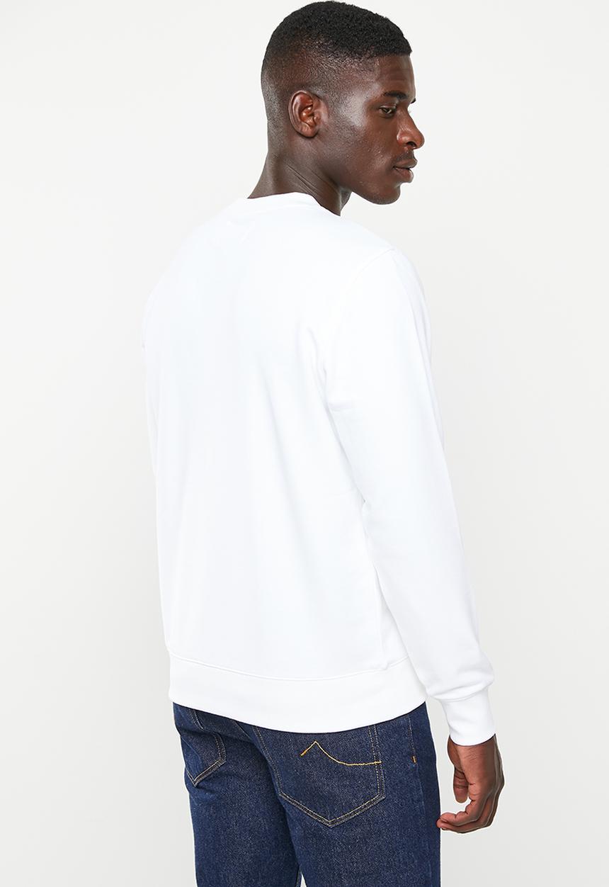 Calvin Klein - Filled ck crew neck - bright white