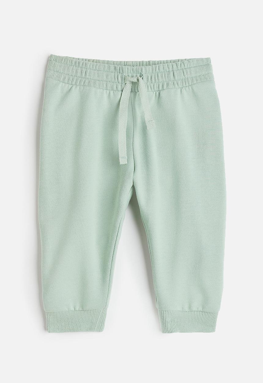 H&M - Cotton sweatpants - mint green