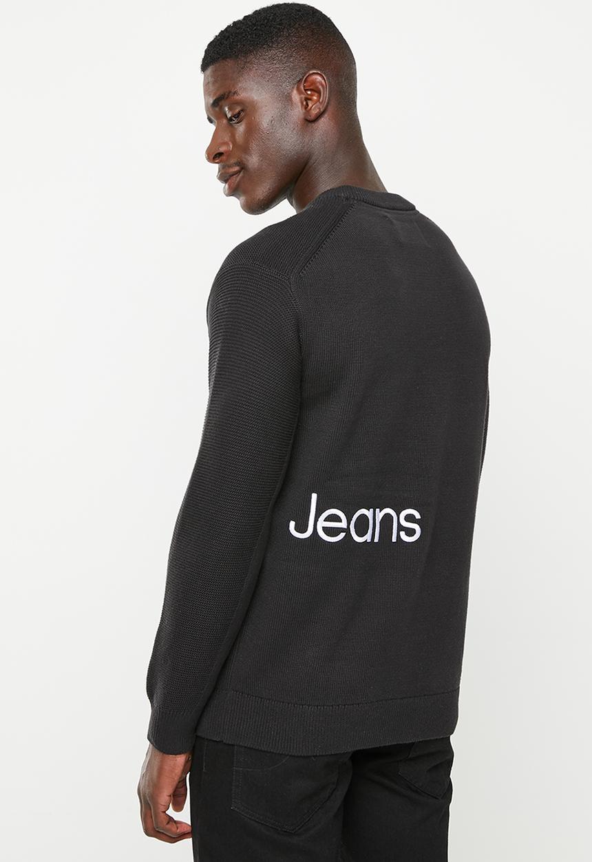 Calvin Klein - Institutional blocking sweater - ck black