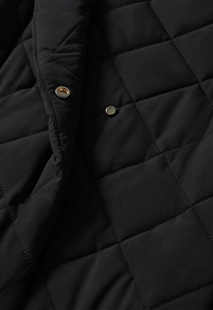 MANGO - Anorak verdure - black