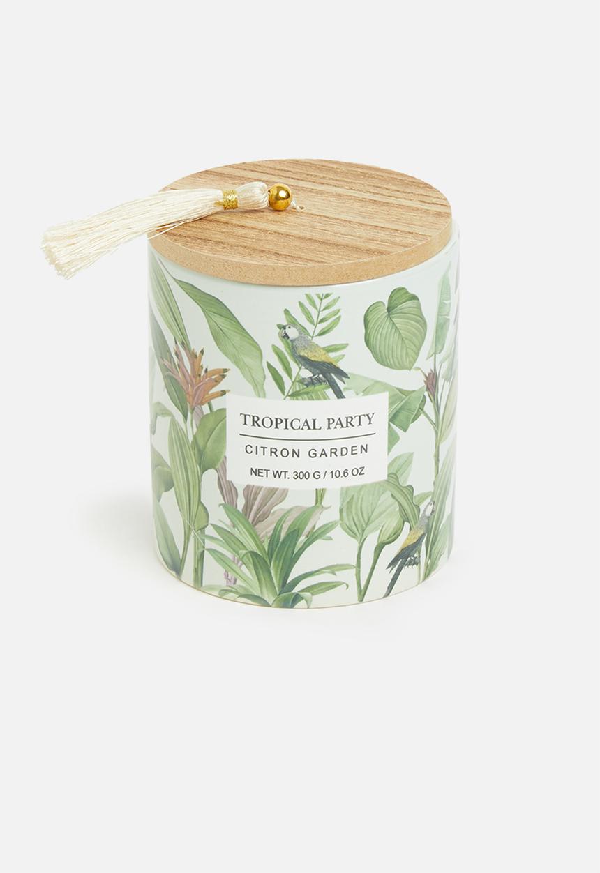 H&S - Candle in jar - off white
