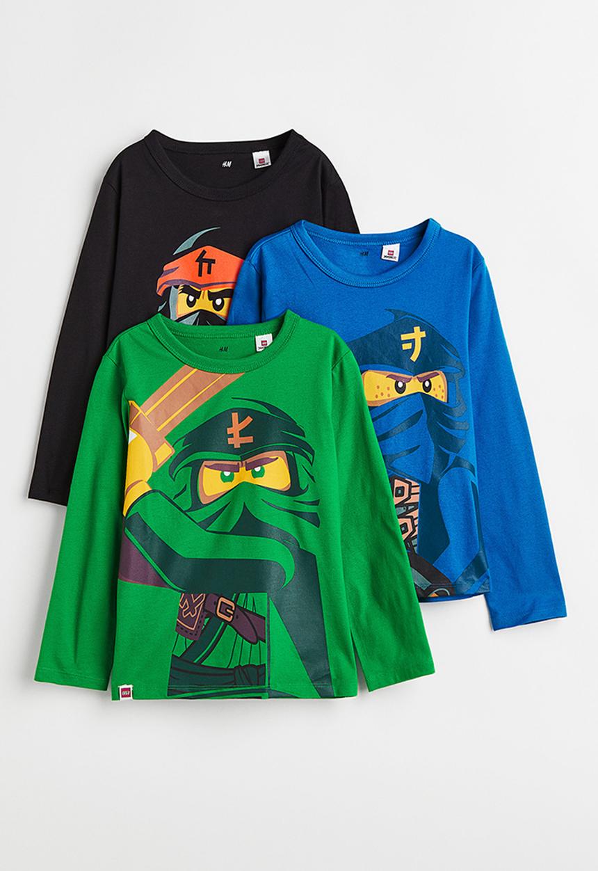 H&M - 3 Pack printed tops - multi