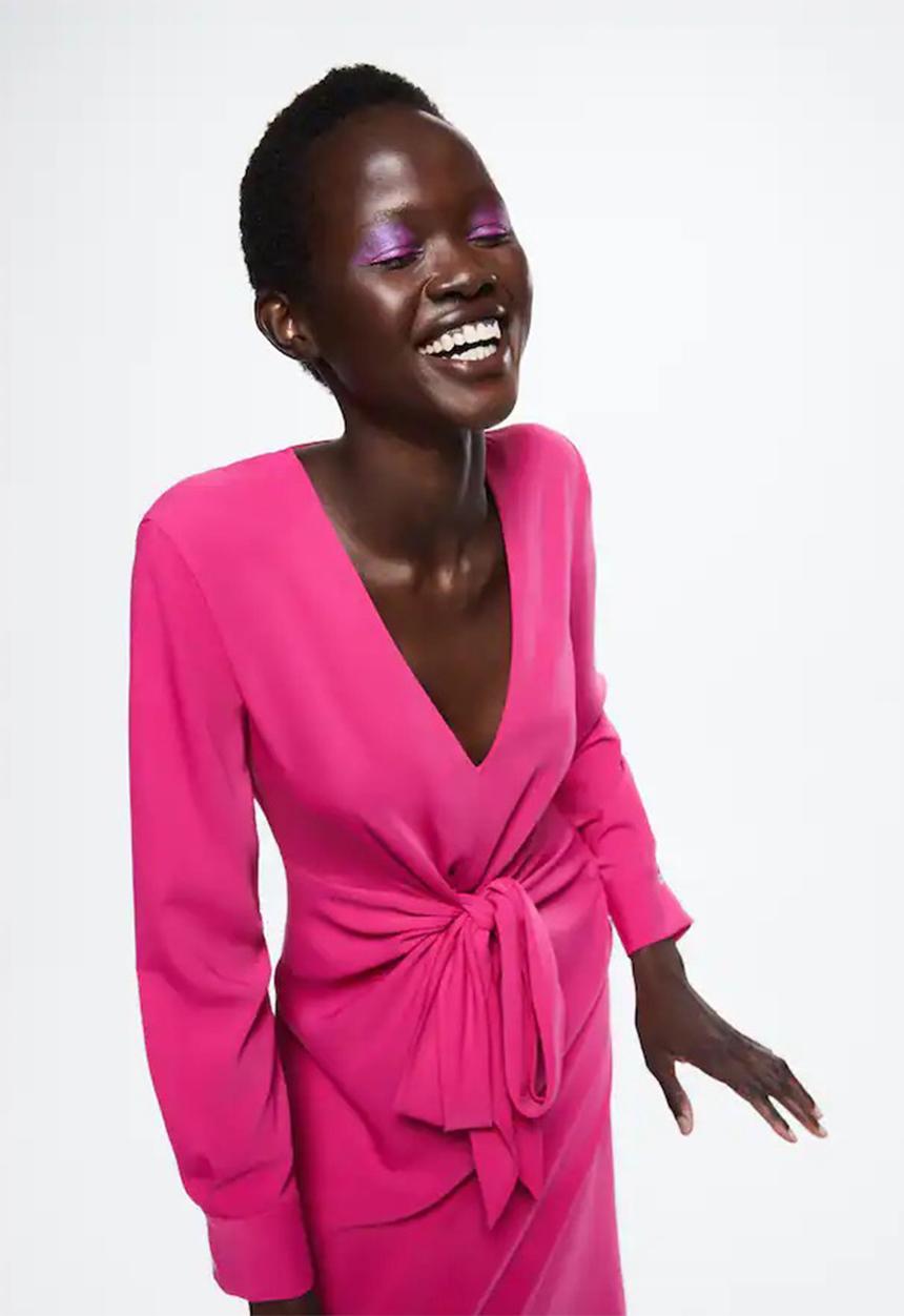 MANGO - Dress antina - pink