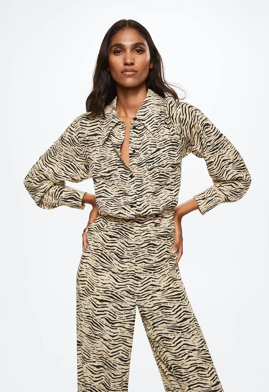 MANGO - One-piece suit doty2 - beige