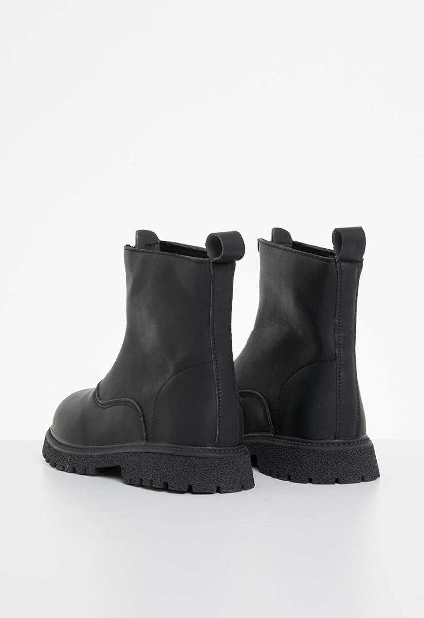Pop Candy - Girls boot with zip - black