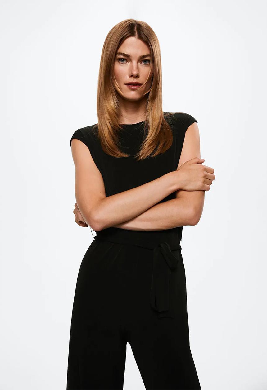 MANGO - Jumpsuit catalina - black