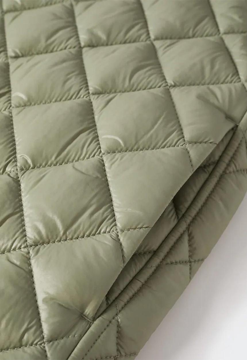 MANGO - Waistcoat bang - light pastel green