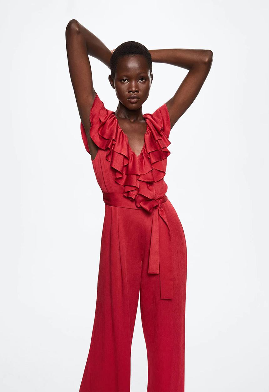 MANGO - One-piece suit ophelia2 - red