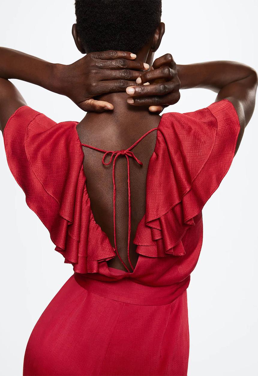 MANGO - One-piece suit ophelia2 - red