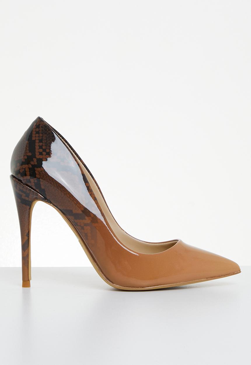 ALDO - Stessy court heel - brown