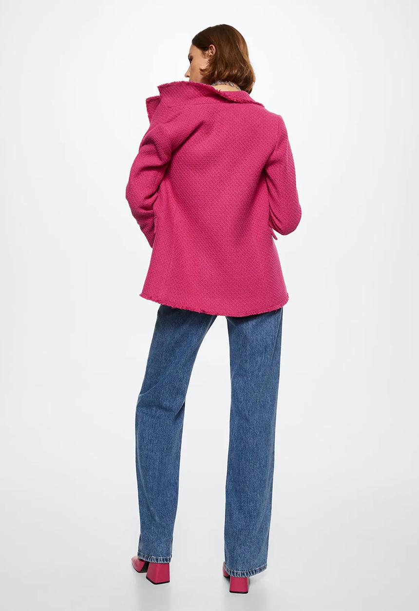 MANGO - Blazer quintin - fuchsia