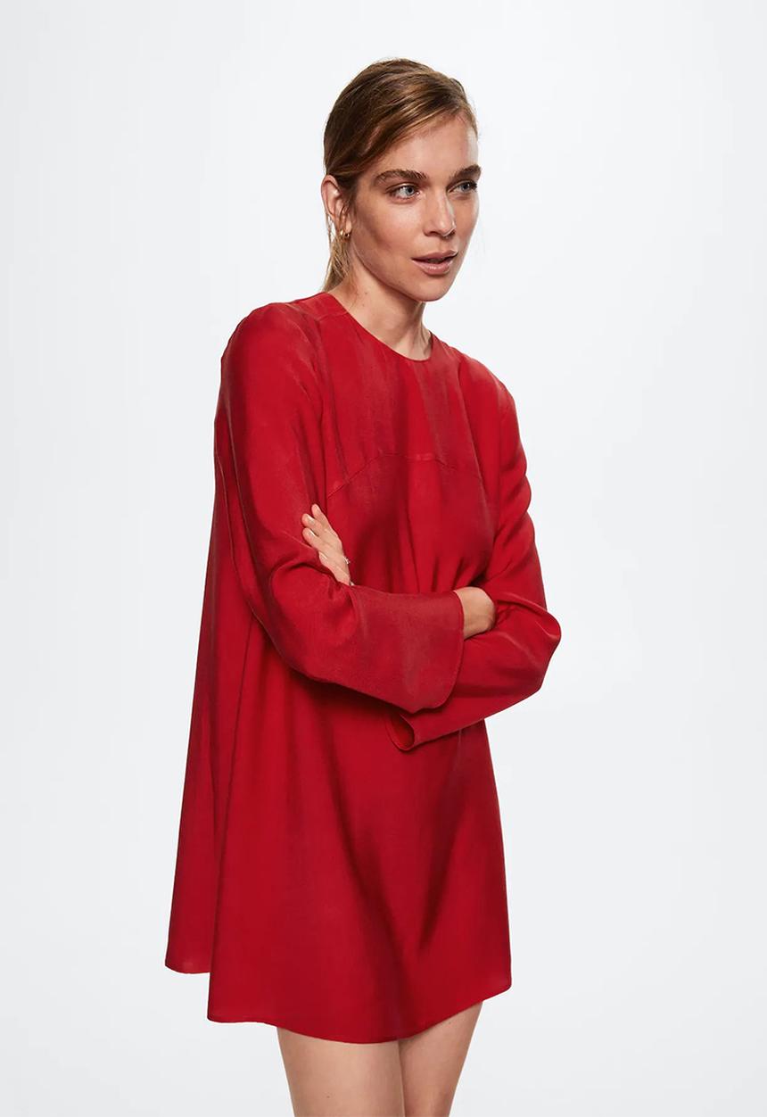MANGO - Dress jane3 - red