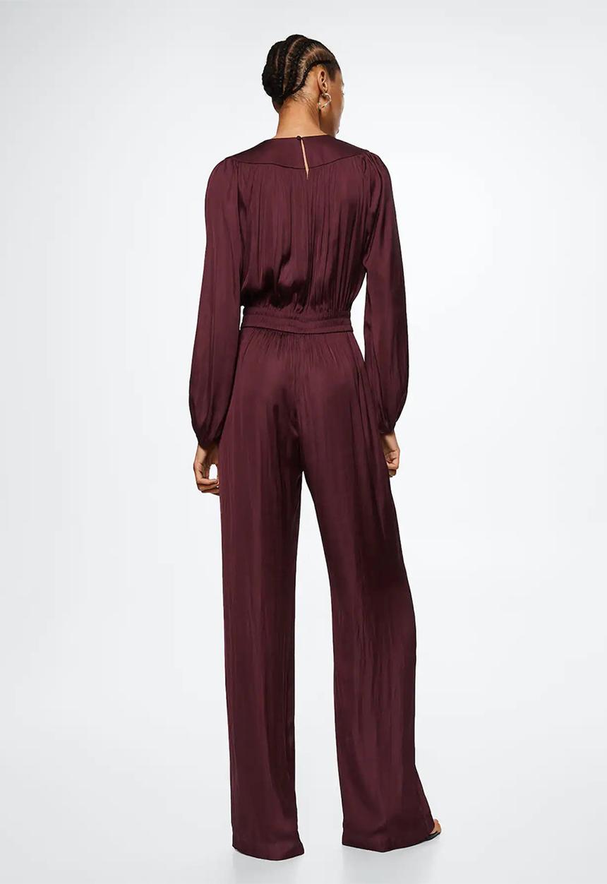 MANGO - One-piece suit vera - dark red