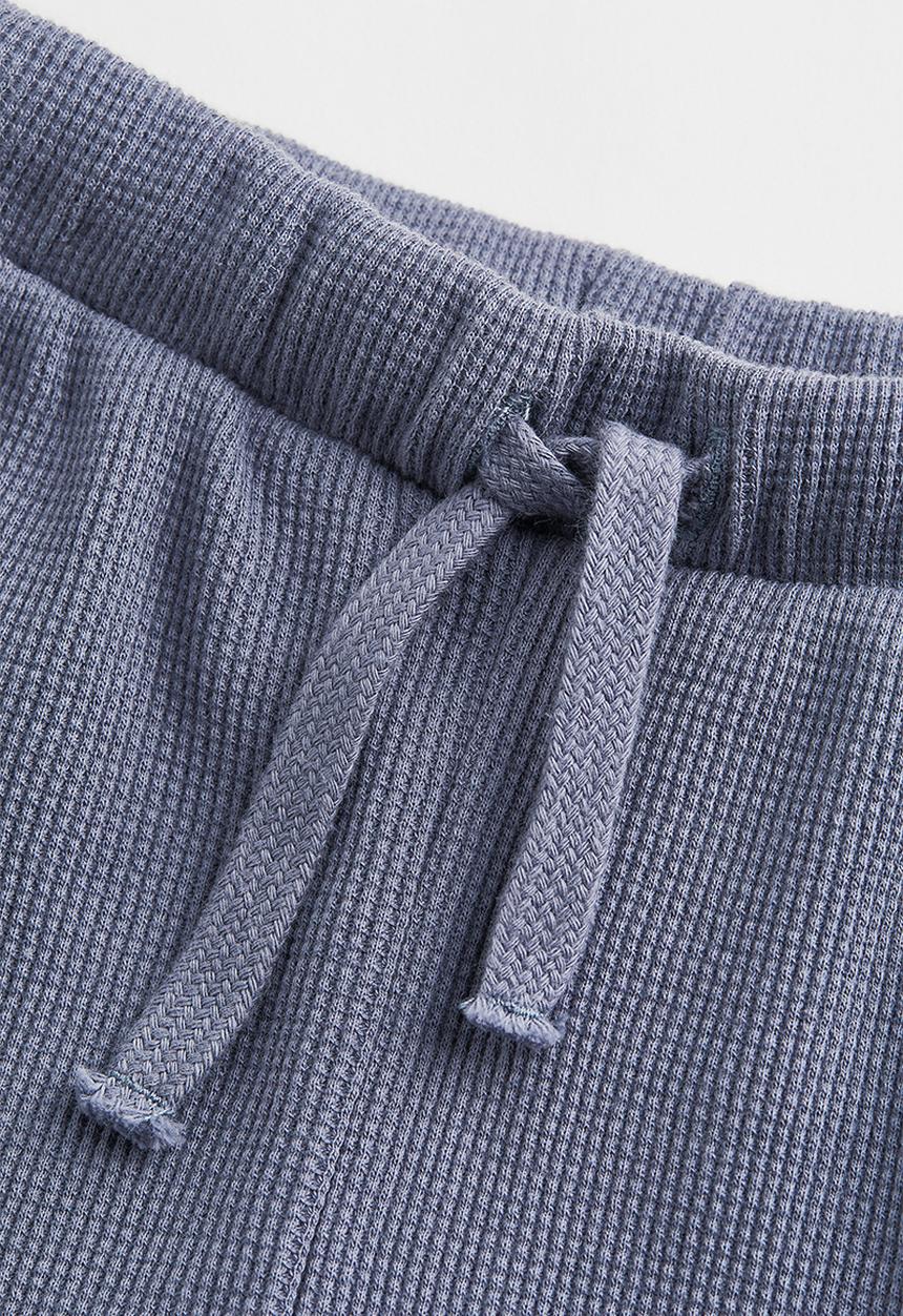 H&M - 2 Piece cotton jersey set - grey-blue/striped